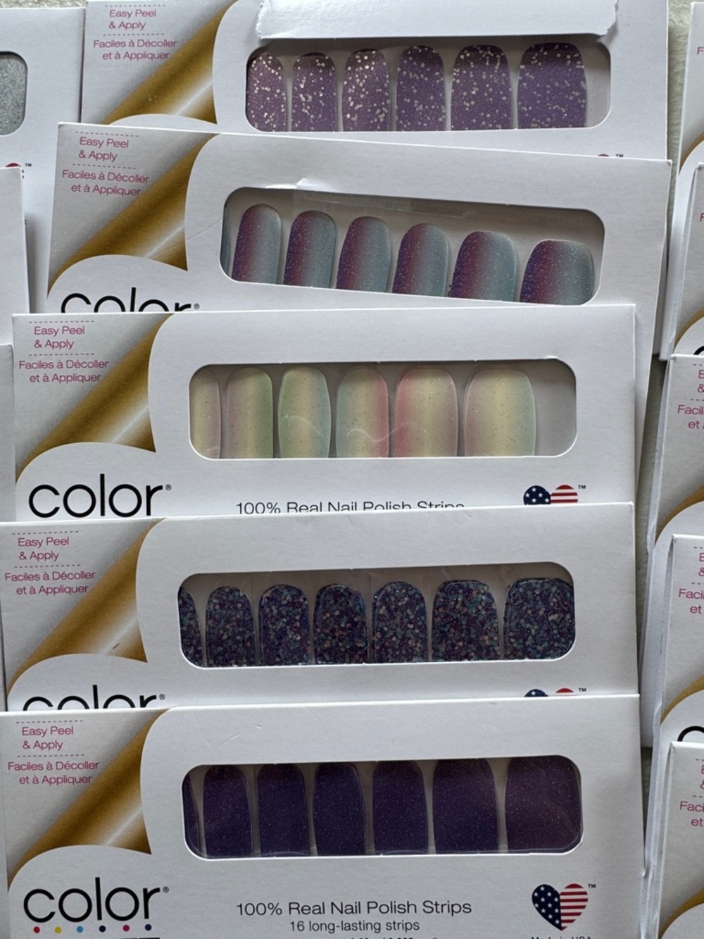 Color Street Press-On Nail Strips - Assorted Colors & Prints - Picture 3 of 7